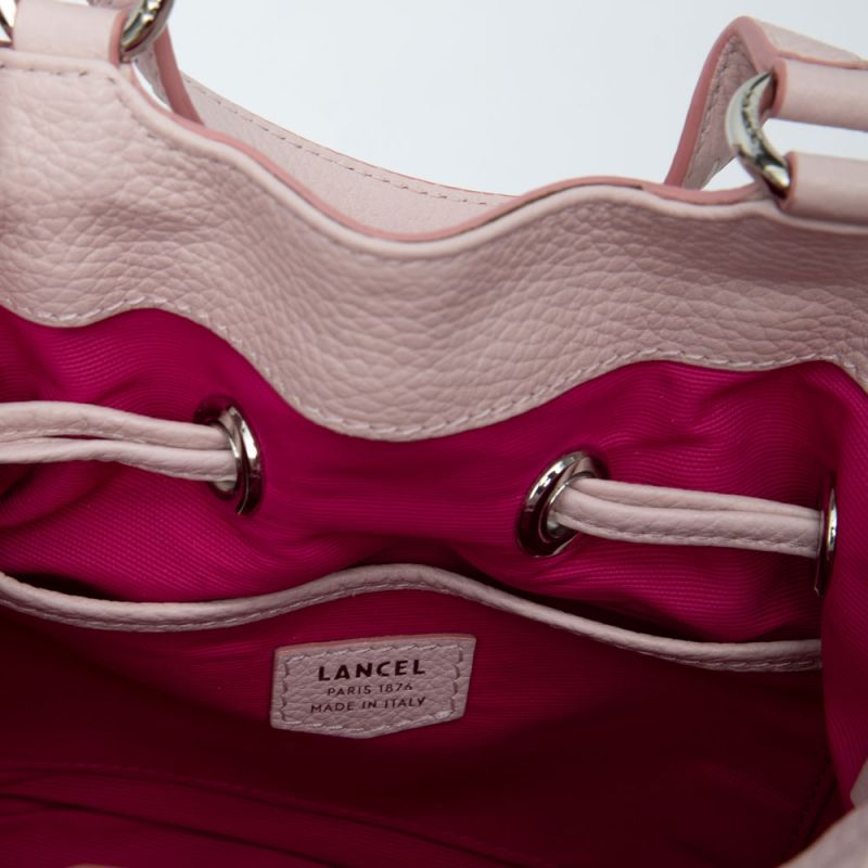 Sac seau s cuir Femme LANCEL