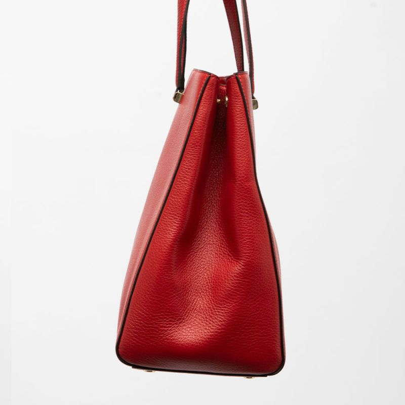 Sac carryall m cuir grainé 40x28x12cm Femme LANCEL