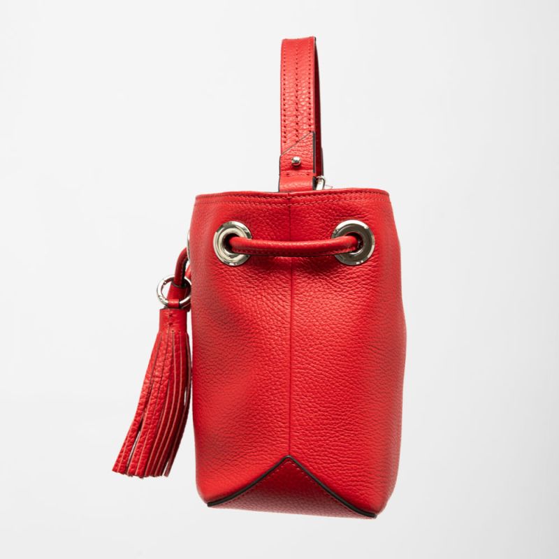 Sac seau mini cuir Femme LANCEL