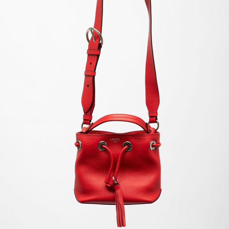Sac seau mini cuir Femme LANCEL