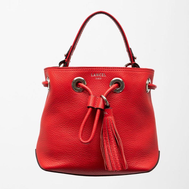 Sac seau mini cuir Femme LANCEL