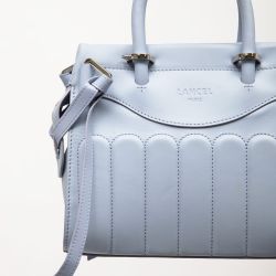 Sac carryallzip cerise s cuir lisse 22x20x7cm Femme LANCEL