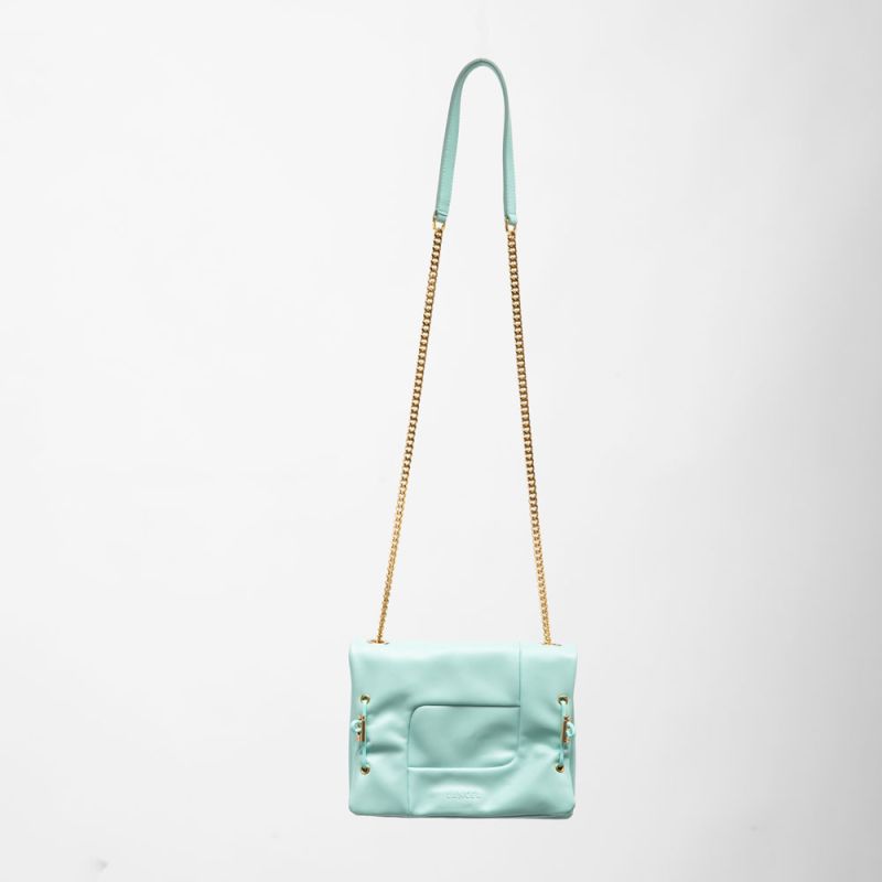 Pochette rabats cuir Femme LANCEL