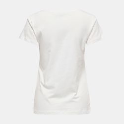 Tee shirt jdyparis cloud dancer paris 15366184 4428 Femme JDY