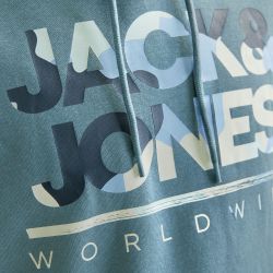 Sweat jwhluke black 12277619 4400 Homme JACK & JONES