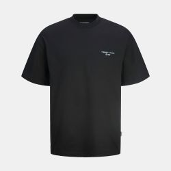 Tee shirt jwhnoho back graphic black 12285928 4400 Homme JACK & JONES