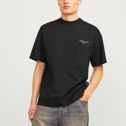 Tee shirt jwhnoho back graphic black 12285928 4400 Homme JACK & JONES