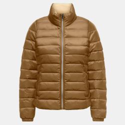 Doudoune zippée col montant à longues manches Femme ONLY