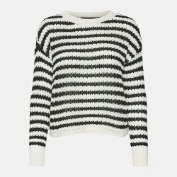 Pull Spring à rayures col ras de cou Femme VERO MODA