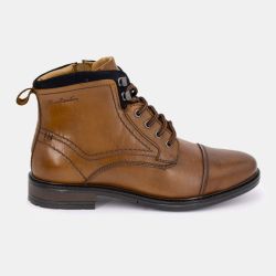 Bottines Henrycar à Lacets Wilex73 Cuir Homme PIERRE CARDIN