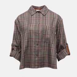 Chemise grigio c01fcan000 Femme PLEASE