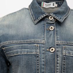 Combipantalon blu denim y313bq2w1y Femme PLEASE