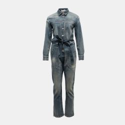 Combipantalon blu denim y313bq2w1y Femme PLEASE