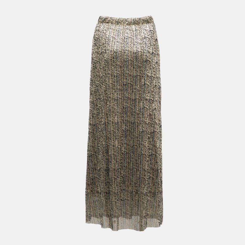 Jupe nero/oro g0fnbpj000 Femme PLEASE