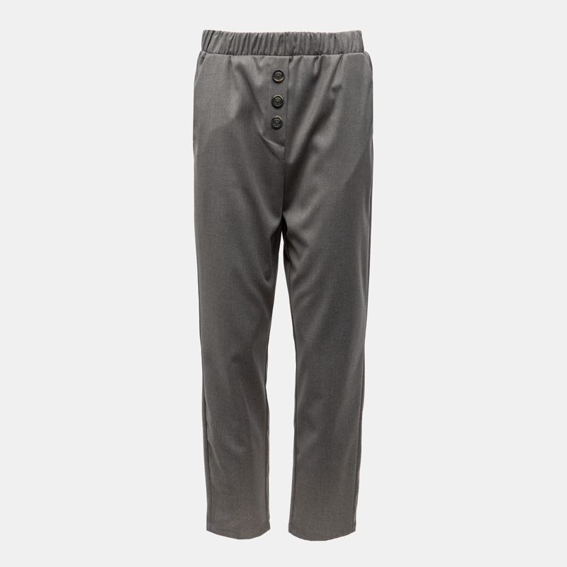 Pantalon grigio chiaro p0kcwn7000 Femme PLEASE