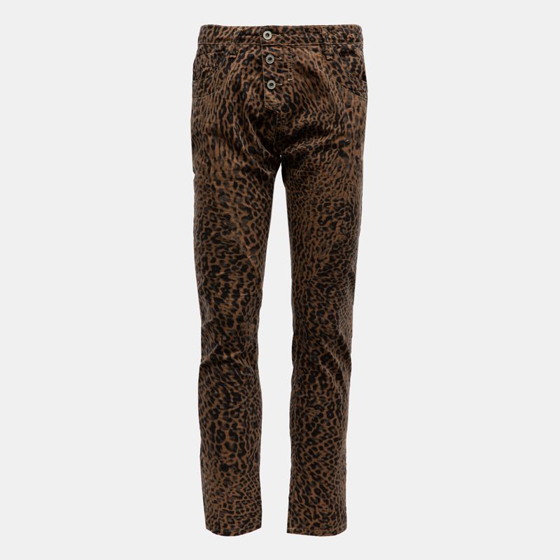 Pantalon maron p78axt64u1 Femme PLEASE