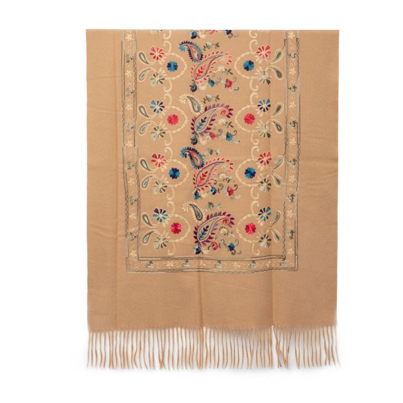 Echarpe gp brodee 70x185cm Femme GERARD PASQUIER