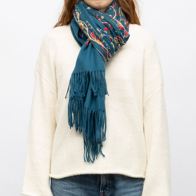 Echarpe gp brodee 70x185cm Femme GERARD PASQUIER