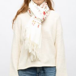 Echarpe gp brodee 70x185cm Femme GERARD PASQUIER