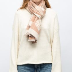 Echarpe imprimee manoukian jaquard 90x180cm Femme MANOUKIAN