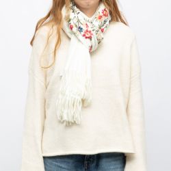 Echarpe gp brodee 70x185cm Femme GERARD PASQUIER