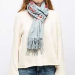 Echarpe gp brodee 70x185cm Femme GERARD PASQUIER