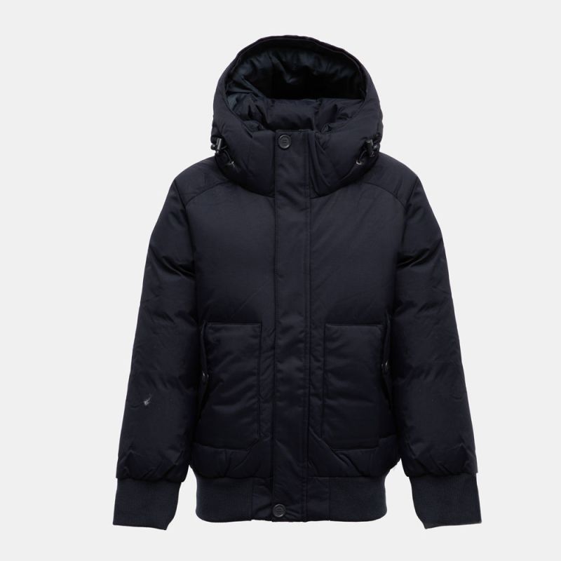 Parka sans capuche jami en duvet et plume de canard Enfant PYRENEX