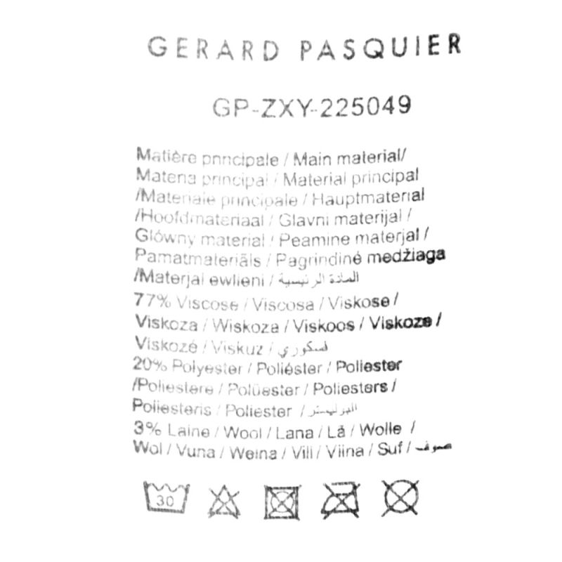 Echarpe imprime gp jaquard 90x180cm Femme GERARD PASQUIER