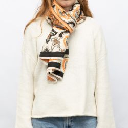 Echarpe imprime gp jaquard 90x180cm Femme GERARD PASQUIER