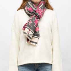 Echarpe imprime gp jaquard 90x180cm Femme GERARD PASQUIER