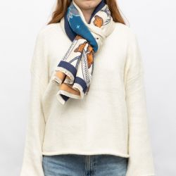 Echarpe imprime gp jaquard 90x180cm Femme GERARD PASQUIER