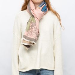 Echarpe imprime gp jaquard 90x180cm Femme GERARD PASQUIER