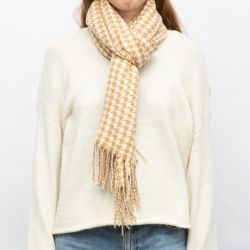 Echarpe ecru man-lc-252642 68180cm Femme MANOUKIAN