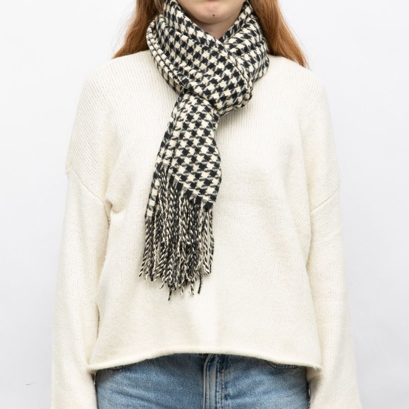 Echarpe ecru man-lc-252642 68180cm Femme MANOUKIAN