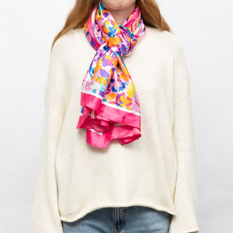 Foulard soie manoukian 90x180cm Femme MANOUKIAN