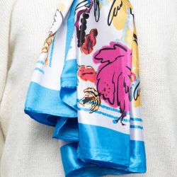 Foulard soie manoukian 90x180cm Femme MANOUKIAN