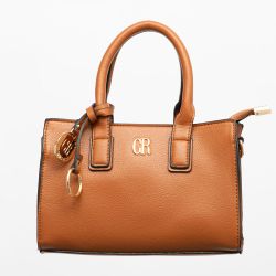 Sac thiffany avec porte clé doré avec médaillon 22x5x15cm Femme GEORGES RECH