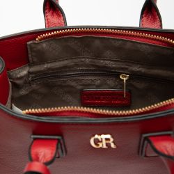 Sac thiffany avec porte clé doré avec médaillon 22x5x15cm Femme GEORGES RECH