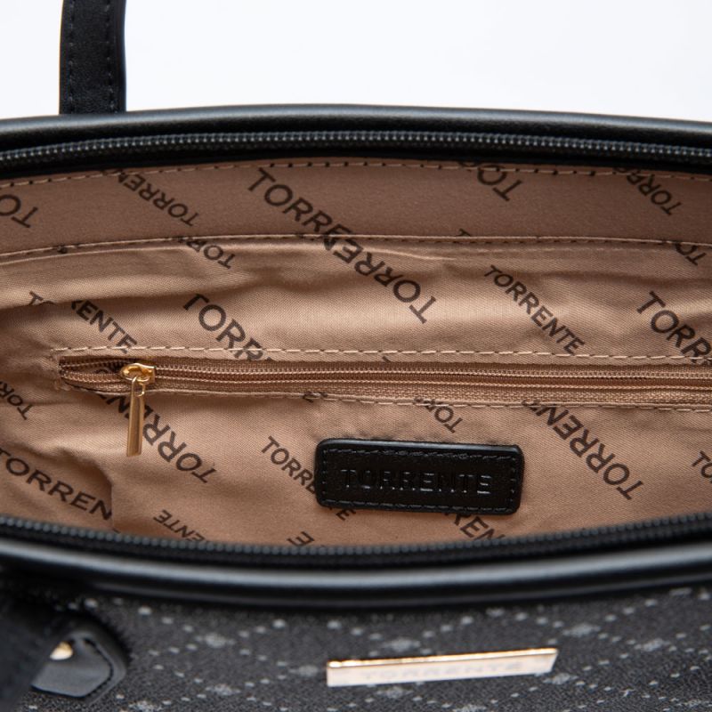 SAC DOUBLE PETIT MODEL NOIR TOH-A25026 35x14x27 CM