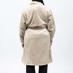 Robe de chambre anthracite lulu-emyx-002 Femme LULU CASTAGNETTE