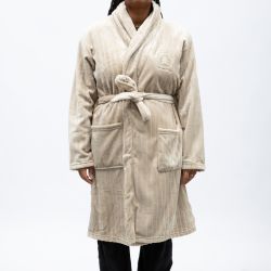 Robe de chambre anthracite lulu-emyx-002 Femme LULU CASTAGNETTE