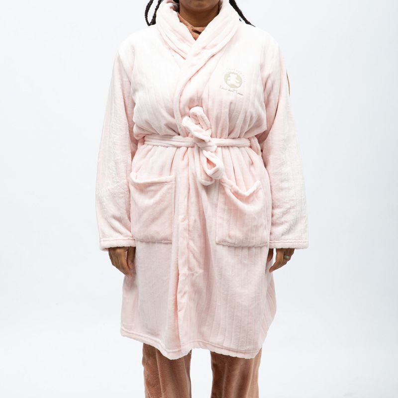 Robe de chambre anthracite lulu-emyx-002 Femme LULU CASTAGNETTE