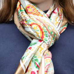 Foulard soie manoukian 90x180cm Femme MANOUKIAN