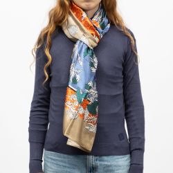 Foulard soie manoukian 90x180cm Femme MANOUKIAN