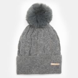 Bonnet angora beige man-jy-224070 Femme MANOUKIAN