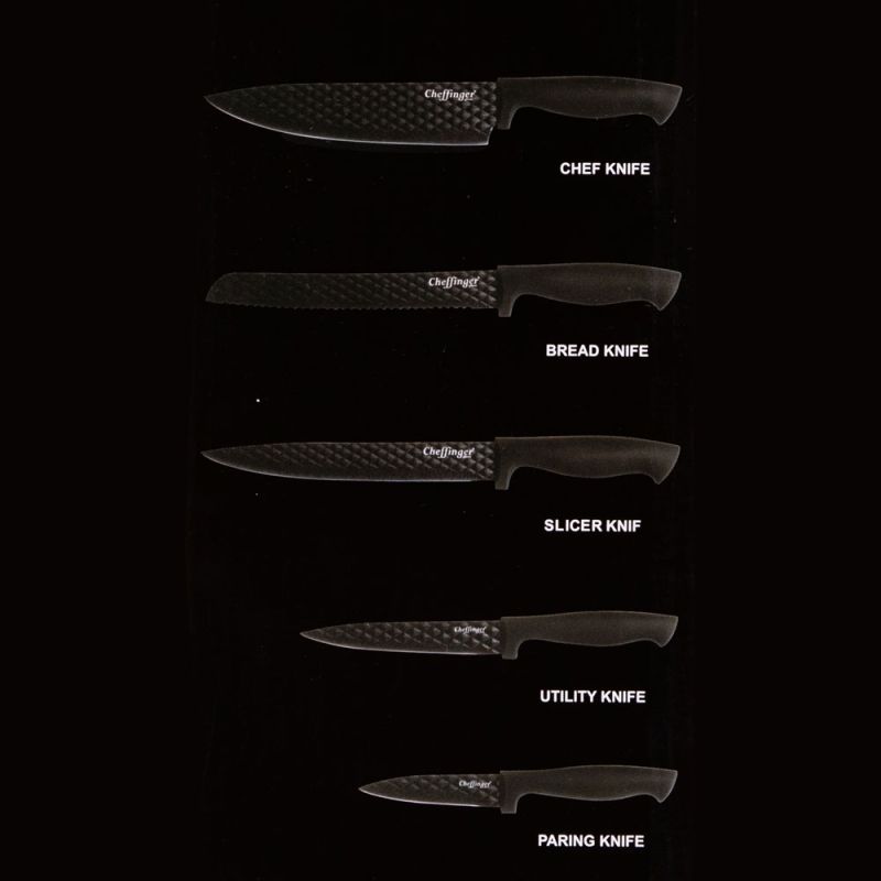 SET DE 6 COUTEAUX AVEC BOITE DE RANGEMENT KB-02