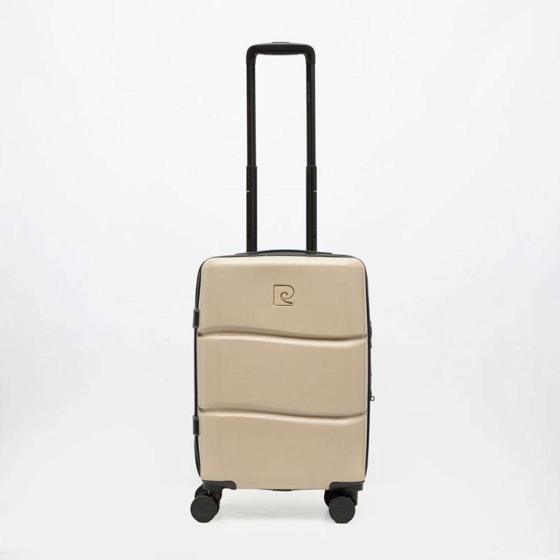 Valise cabine rigide 4 roues compartiments PIERRE CARDIN