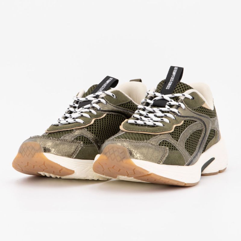 Basket kaki mia t36/41 Femme LE TEMPS DES CERISES