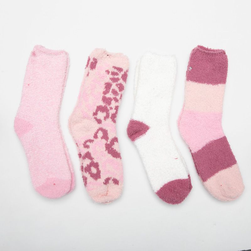 Lot de 4 paires de chaussettes chausson zarina Femme LULU CASTAGNETTE