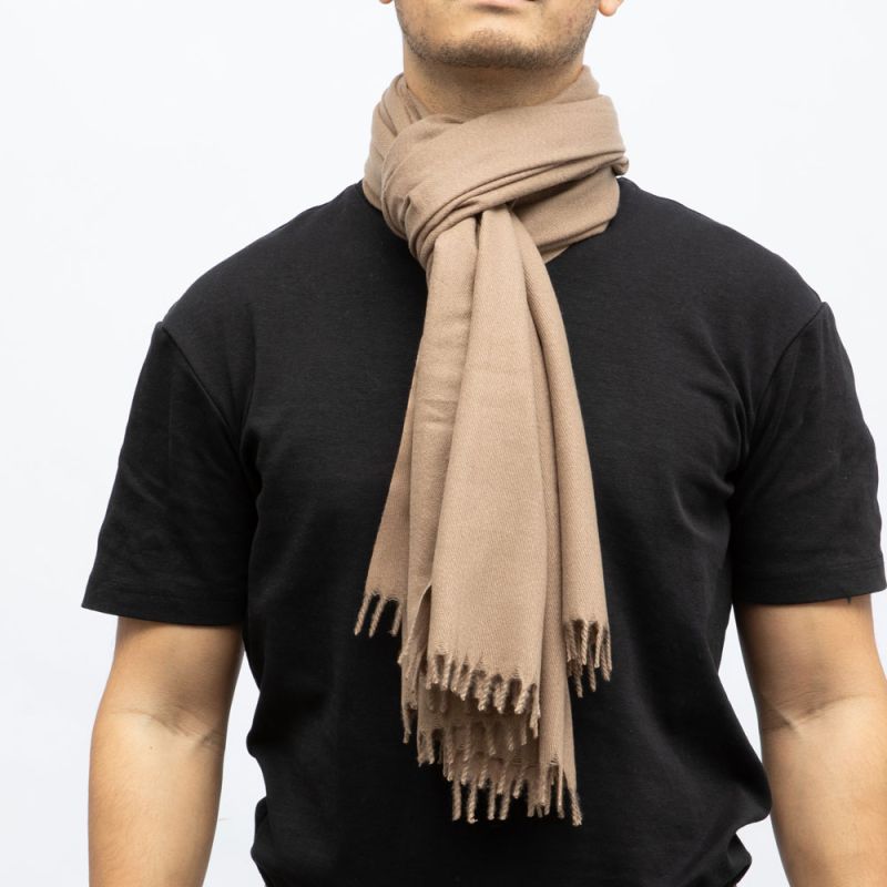 Echarpe sisto taupe 04v9154m Homme DEELUXE 74